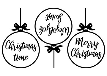 наклейки с игрушками Merry Christmas Merry Christmas 3rd