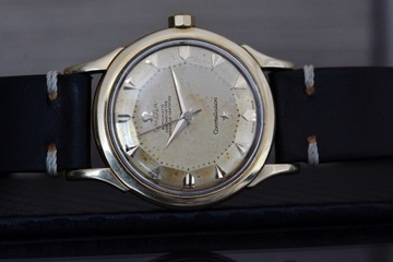 Omega Constellation de Luxe full gold 18k Pie Pan