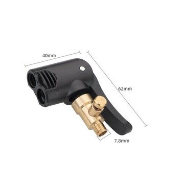 Шланг-насадка для накачки воздуха в автомобильные шины, универсальный соединитель, пустой