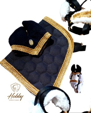Недоуздок для Hobby horse a5 :навушники з прикрасами ,попона: wersja Premium