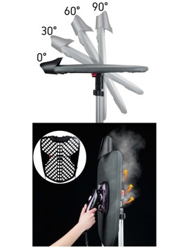 Отпариватель Yoer отпариватель для одежды Утюг + доска 2300 Вт + 30 минут непрерывной подачи пара