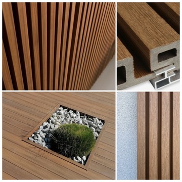 Реечные фасадные доски NEWTECHWOOD