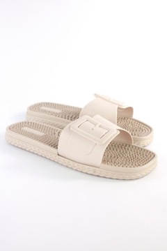 KLAPKI kapcie GUMOWE basenowe Z MASAŻEREM (41)