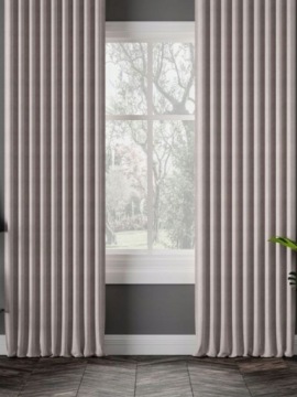 Штора EFE Гладкий велюр Матовые цвета Пришивная лента для волн sz 140x270