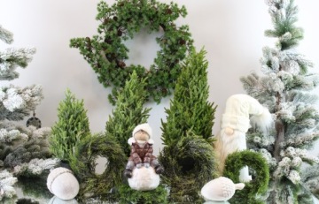 Венок-венок для украшения стола на дверь Ø32 DEcodomi