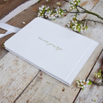 XX СВАДЕБНАЯ ГОСТЕВАЯ КНИГА, БЕЛАЯ, ЗОЛОТЫЕ ПИСЬМА, бархат