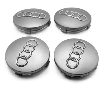 AUDI A3 A4 A5 A6 A8 Q3 TT DEKIELKI KAPSLE ZNACZKI DO ALUFELG 60mm/58mm