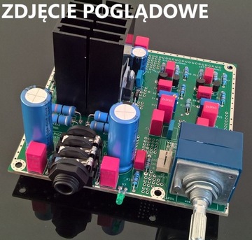 PCB — усилитель для наушников на МОП-транзисторах класса А