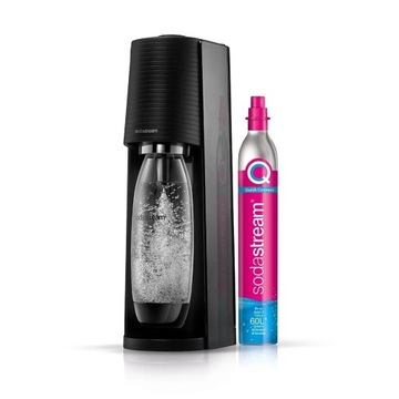 САТУРАТОР SODASTREAM ДЛЯ ГАЗИРОВАННОЙ ВОДЫ НАБОР ГАЗОВЫХ БУЛАНКОВ TERRA BLACK