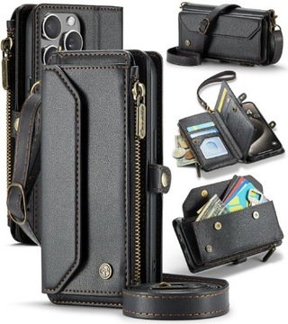 Etui Crossbody Dla IPhone 15 Pro Blokowanie R