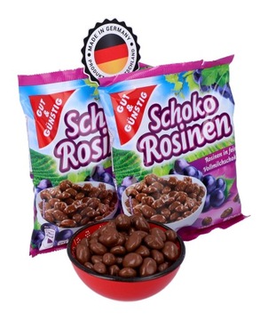 Изюм в молочном шоколаде 200 г из Германии