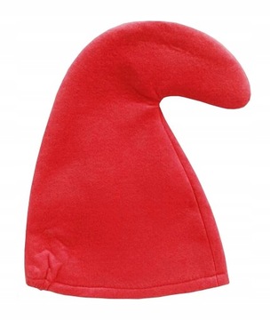 Czapka Smerfa Papa Smerf Gnom Krasnal 35cm