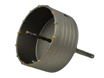 КОРОНОЧНАЯ ФРЕЗЕРОВКА ДЛЯ БЕТОННЫХ СТЕН SDS + 120мм