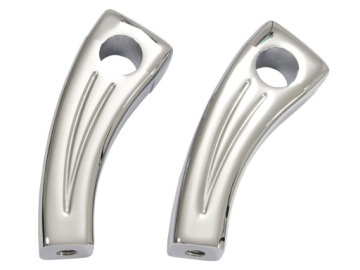 Подъемники руля Дюймовые ручки Крепления Хром на 15 см выше 6,5 см + винты