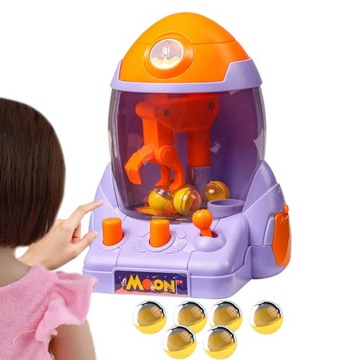 Детская игрушка-машинка с когтями, новинка, рукоятка фиолетового цвета