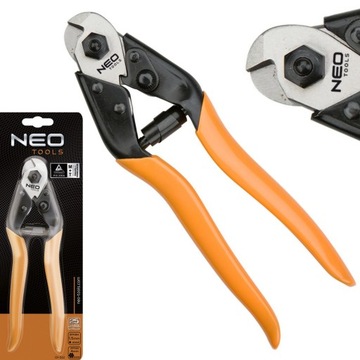 КУСАЧКИ NEO ДЛЯ ПРОВОЛОКИ И СТАЛЬНЫХ КАБЕЛЕЙ 1,5–4 190 ММ 01-512