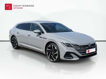 Volkswagen Arteon Fastback Facelifting 2.0 TDI 200KM 2022 Volkswagen Arteon Shooting Brake R-line, DCC, Kamera 360, Nappa, Hak, Harm, zdjęcie 34