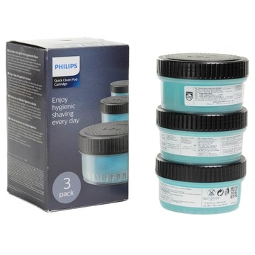 Wkłady PHILIPS Quick Clean Pod CC13/50 do stacji czyszczącej 3 szt.