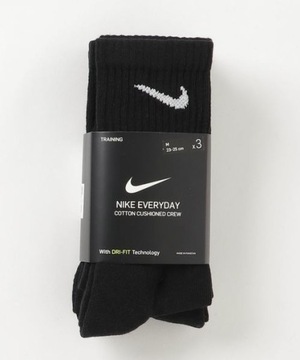 Nike skarpety skarpetki czarne wysokie SX7664-010 M