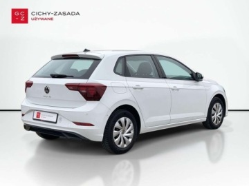Volkswagen Polo VI Hatchback 5d Facelifting 1.0 MPI 80KM 2022 Volkswagen Polo 1.0MPI 80KM Life SerwisASO Led Virtual App-Connect Clima F, zdjęcie 4