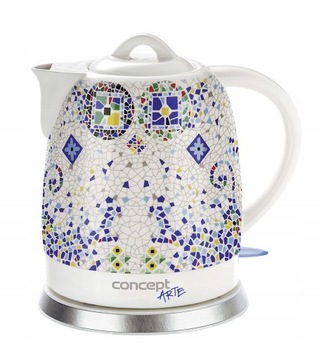 Czajnik ceramiczny Concept RK-0020 1000 W biały