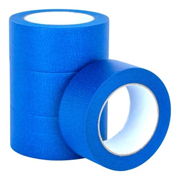 TAŚMA MALARSKA maskująca niebieska ZABEZPIECZAJĄCA papierowa 48mmx50m BLUE