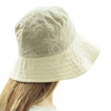 Летняя шапка женская из хлопка KAMILA
