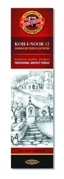 OŁÓWEK H5 KOH-I-NOR 1860 12 SZTUK