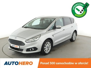 Ford S-Max II Van 2.0 TDCi 150KM 2016 Ford S-Max Skórzana tapicerka Navi Klimatyzacja