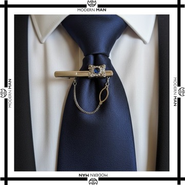 ЗАЖИМ ДЛЯ ГАЛСТКА СЕРЕБРЯНАЯ ЭЛЕГАНТНАЯ КОРОБКА ПОДАРОК ​​ДЛЯ НЕГО САНТА КЛАУС