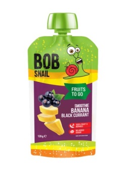 Пюре банан чорна смородина Bob Snail 120 г