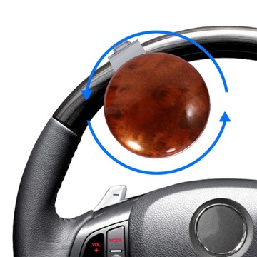 Steering Wheel Knob Assisted Ball