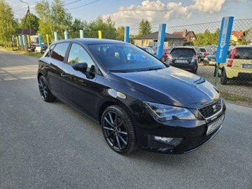 Seat Leon III Hatchback 1.2 TSI 105KM 2014 Seat Leon Opłacony Zadbany Serwisowany Fajnie, zdjęcie 2