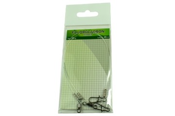 Przypony fluorocarbonowe FL 25cm 20kg - 2 szt.