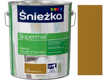 ŚNIEŻKA EMALIA OLEJNO-FTAL. 10L ORZECH JASNY F555