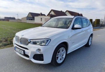 BMW X3 F25 SUV Facelifting xDrive35d 313KM 2016 BMW X3 BMW X3 xDrive35d M Sport sport 3.0 Diesel 313KM