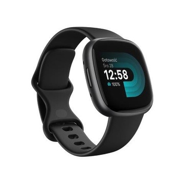 Smartwatch Fitbit Versa 4 czarno-grafitowy