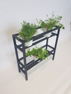 HERBS FLOWER RACK для балкона LOFT ALU черный