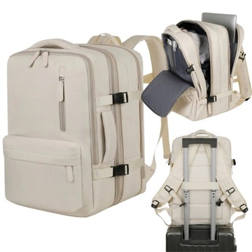 РЮКЗАК ДОРОЖНЫЙ ЧЕМОДАН ДЛЯ РУЧНОЙ КЛАДИ RYANAIR WIZZAIR USB 2в1