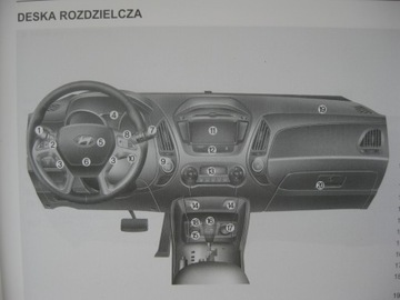 Hyundai ix 35 2009-2013 гг. польская инструкция Hyundai ix35 2010 г.