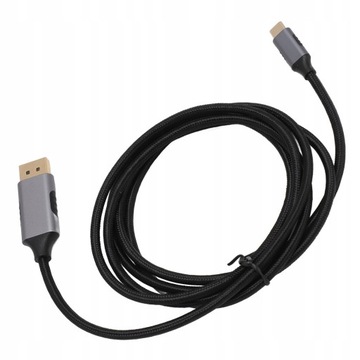 Кабель USB типа C к DisplayPort 1.4, профессиональный алюминиевый корпус M8
