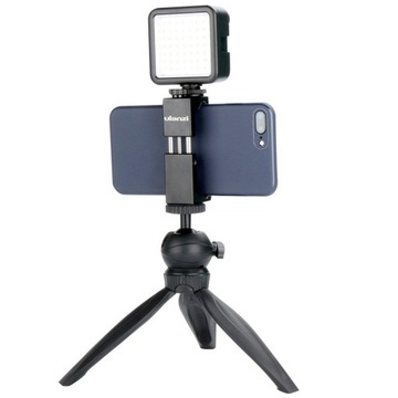 Mini Lampa do VLOG YouTube ULANZI W49LED 5,5W 6000K baterie 2 x AA