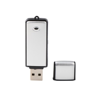 DYKTAFON PENDRIVE Z DETEKCJĄ GŁOSU DŁUGI CZAS PRACY 8Gb