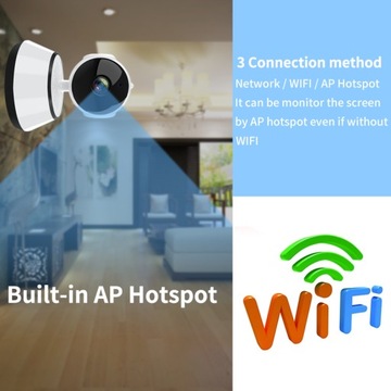 Умная HD WIFI PTZ-камера Домофон Няня