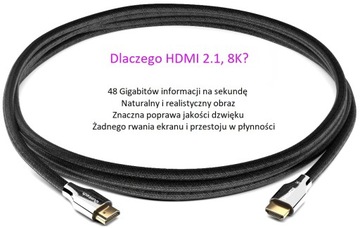 HDMI 2.1 8K Сверхскоростной кабель QUOTECH 1,5м