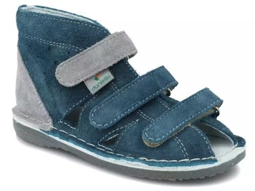 Danielki S104 chłopięce profilaktyczne buty zmienne sandały korekcyjne R32