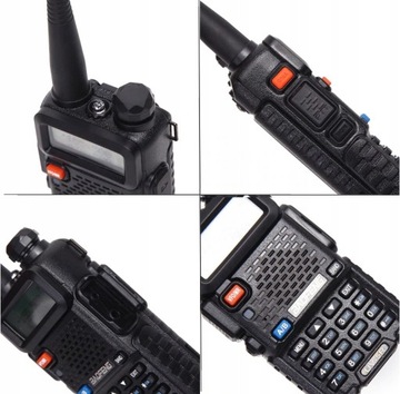 Baofeng UV-5R HTQ Рация РАДИОТЕЛЕФОН РАЦИЯ УКВ УВЧ СКАНЕР