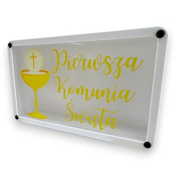 Копилка с графикой ИМЕННО контейнер, подарок Дизайн для Первого Причастия