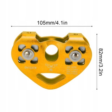 Блок Climbing Technology Duetto для зиплайнов