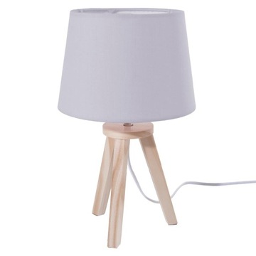 Atmosphera Lampka nocna dla dzieci z szarym abażurem